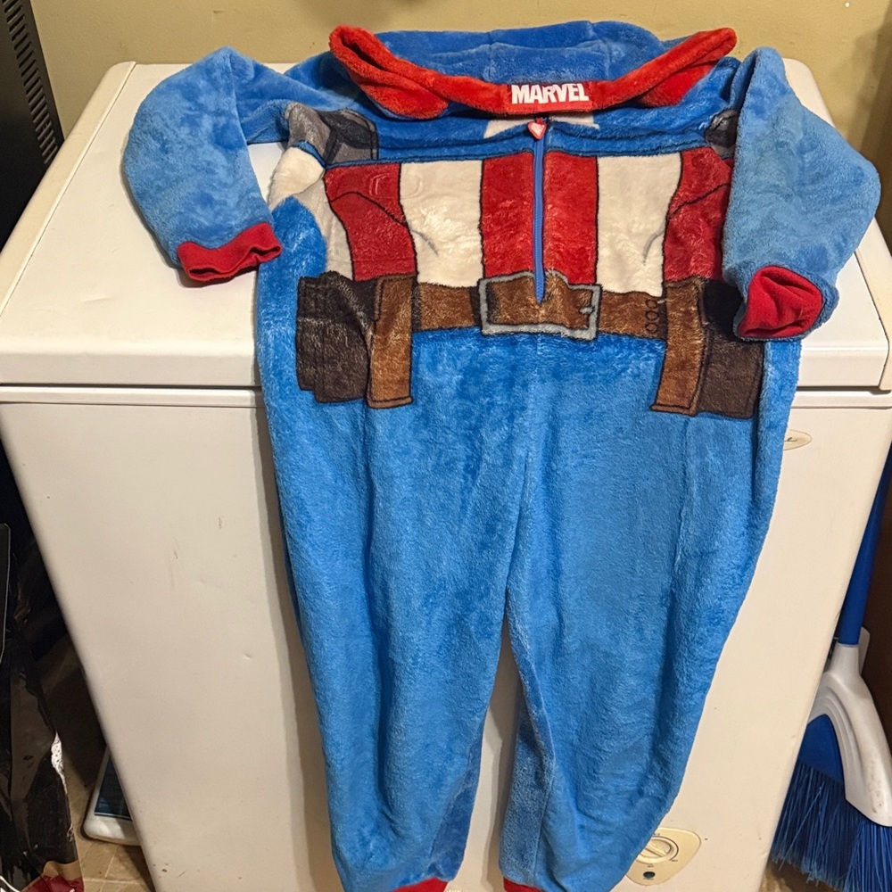 Marvel Blue and Red Kids Pajama Set